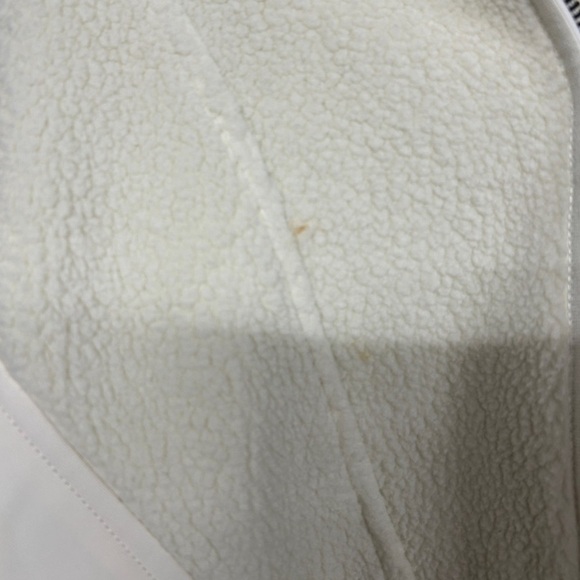 NWT Cuts Polartec® Sherpa 1/2 Zip Sweatshirt Jacket Polar Cream - Picture 4 of 6